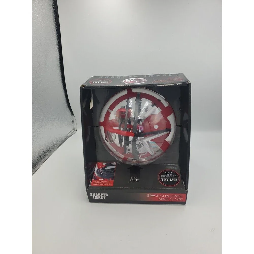 Sharper Image Space Challenge Maze Globe New In Box